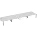 Cb 8 Person Bench With Cut Out 1200 X 800 White White
