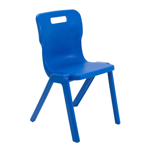 Titan One Piece Size 6 Chair Blue  