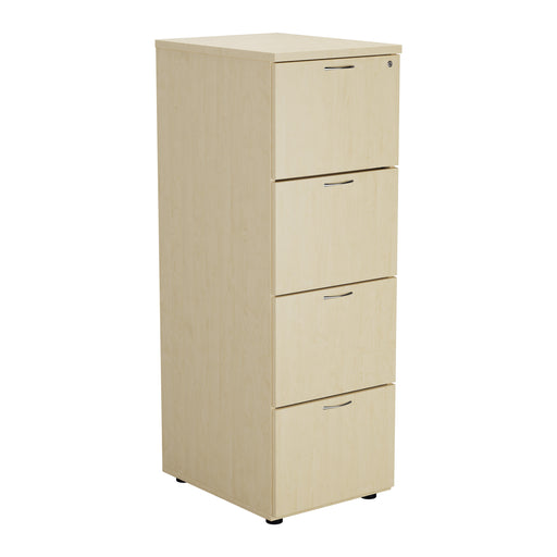 4 Drawer Filing Cabinet Maple  