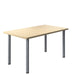One Fraction Plus Rectangular Meeting Table 1480 Maple 