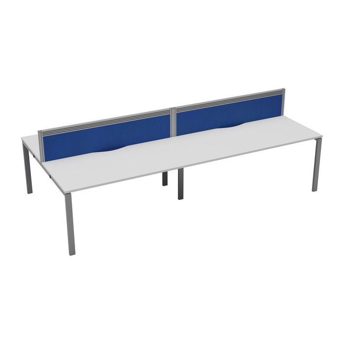 Cb 4 Person Bench With Cable Port 1400 X 800 White Silver