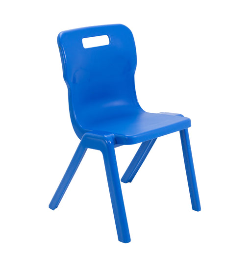 Titan One Piece Size 5 Chair Blue  