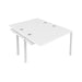 Cb 2 Person Extension Bench With Cable Port 1400 X 800 White Silver