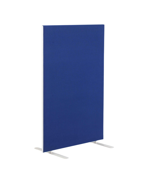 Magnum Straight Upholstered Floor Standing Screen 1200 (W) X 1600 (H) Royal Blue 